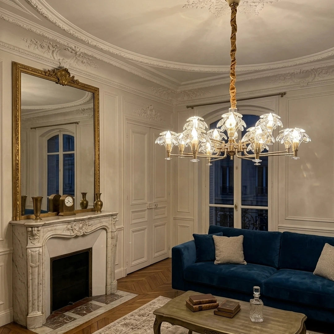 Le Lys – grand salon parisien sous haut plafond