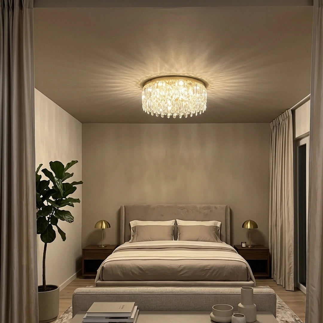 Le Soleil – chambre élégante aux tons taupe