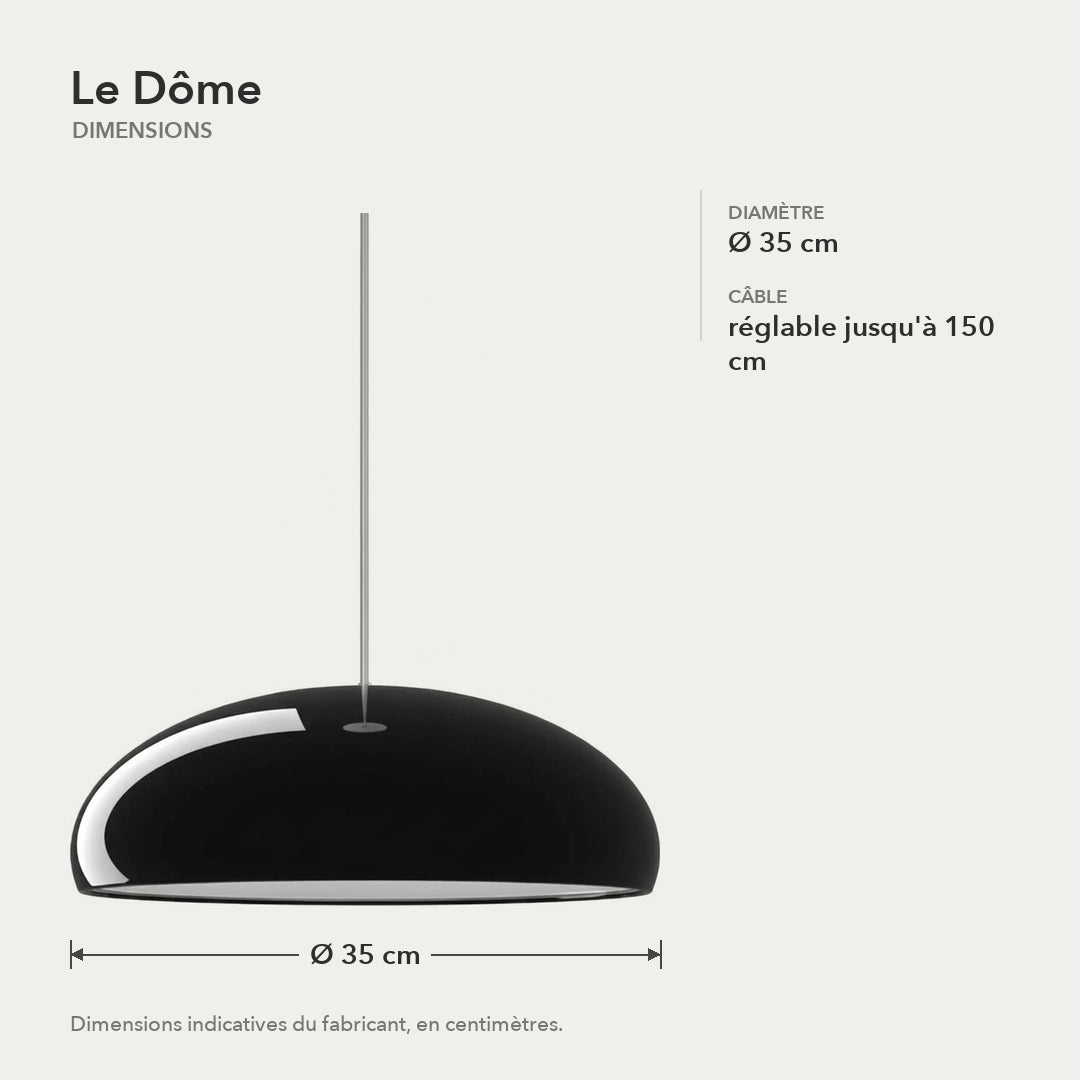 Le Dôme – dimensions en cm