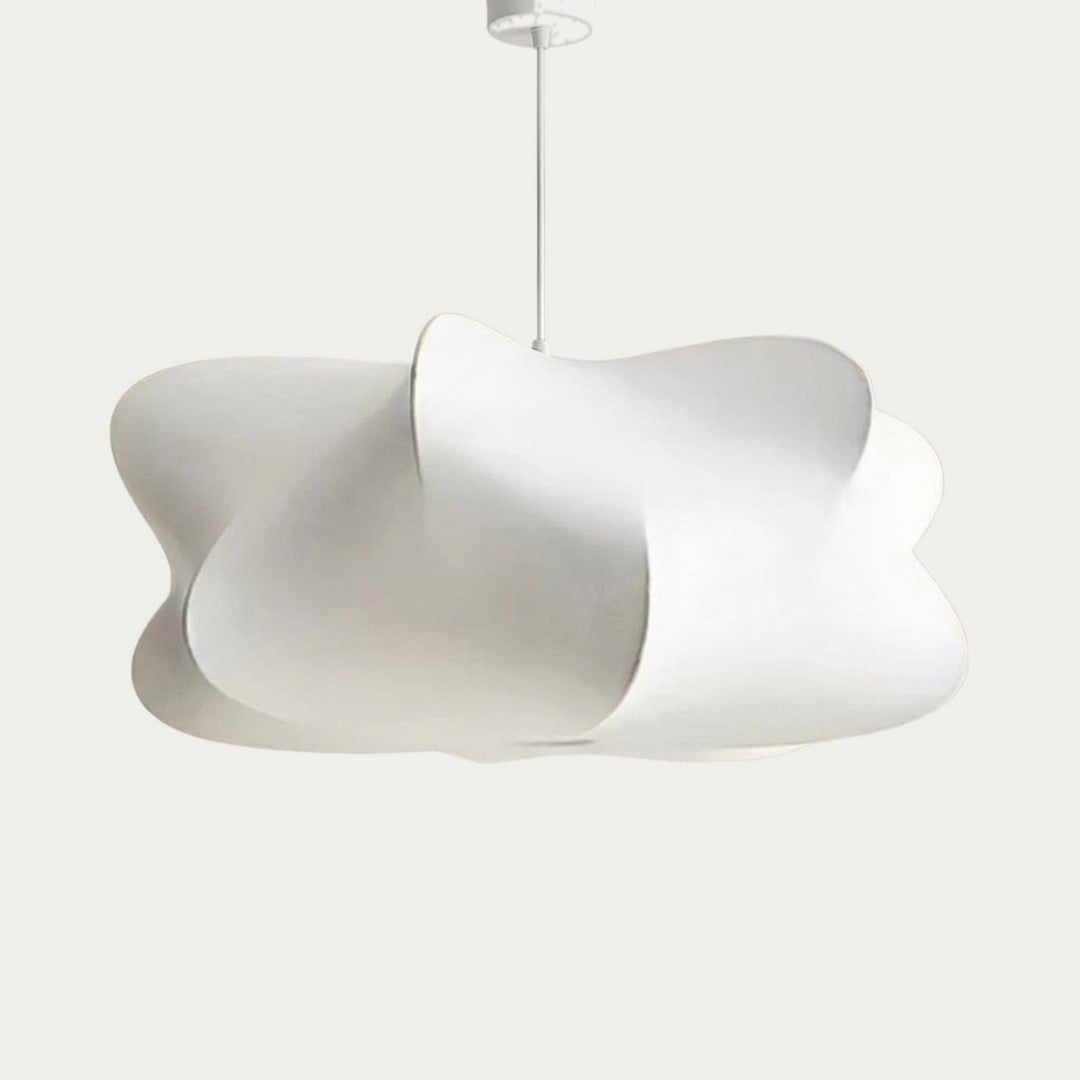 La Soie – Suspension Fleur en Tissu Wabi-Sabi