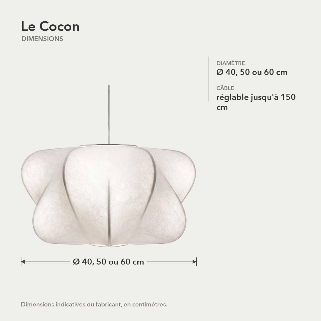 Le Cocon – dimensions en cm