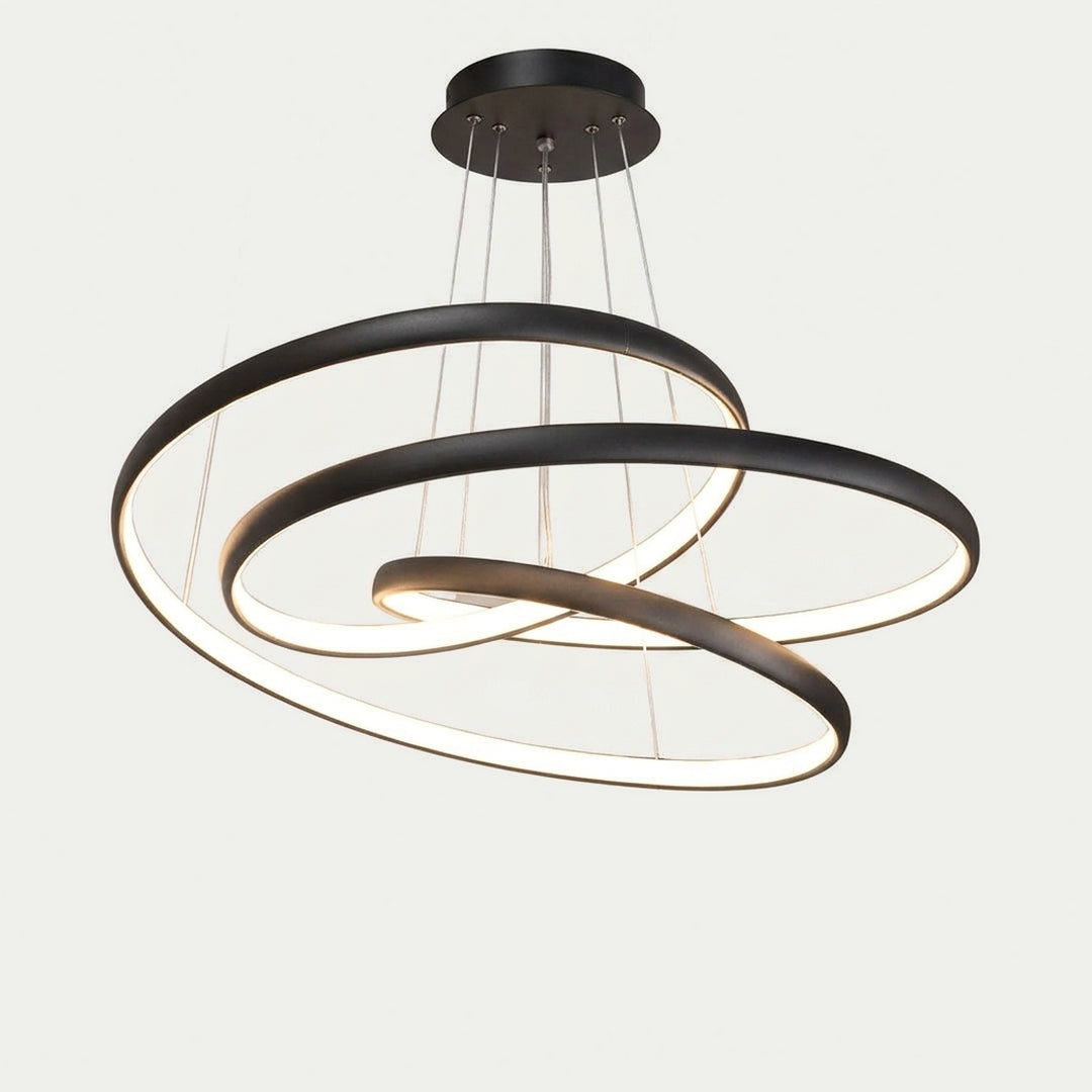 La Spirale – Suspension Spirale LED – coloris noir